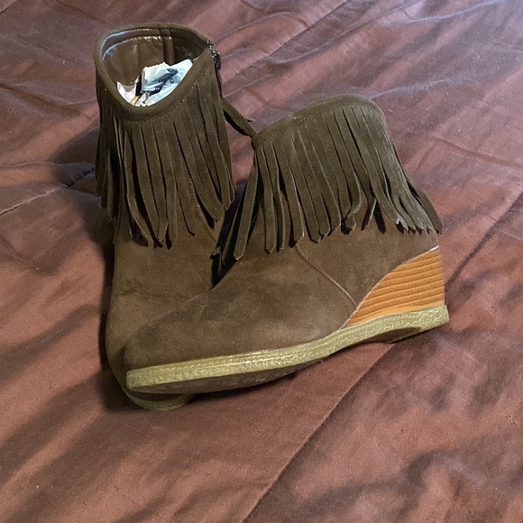 Wedged Booties by Shully’s Brand. GUC! - Picture 16 of 16